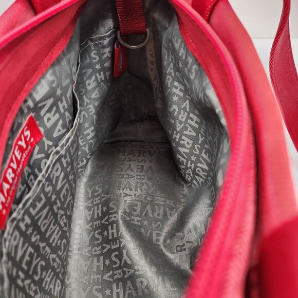 Harvey's Original Seatbelt Bag  Christmas Red Festive Satchel Handbag - Picture 11 of 12